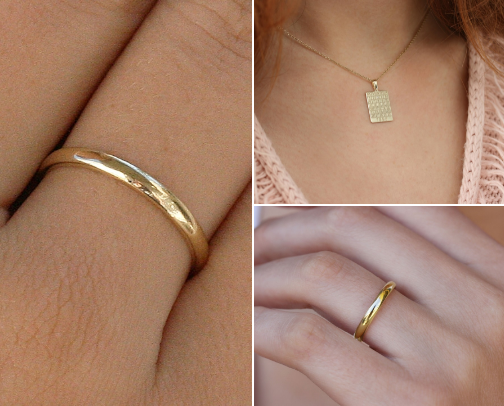 Elegant Gtials – Rings, Necklaces & Minimalist Pieces   gold Jewelry Essen cover photo collage