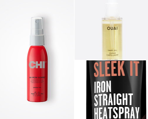 Heat Protectants, Oils, and Finishers I Swear By cover photo collage