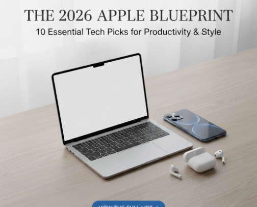 The 2026 Apple Blueprint: 10 Essential Tech Picks for Power Users cover photo collage