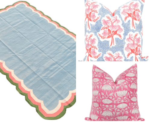 Deorative Pillows cover photo collage