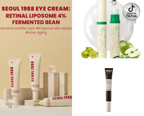 All time favorite eyecream cover photo collage