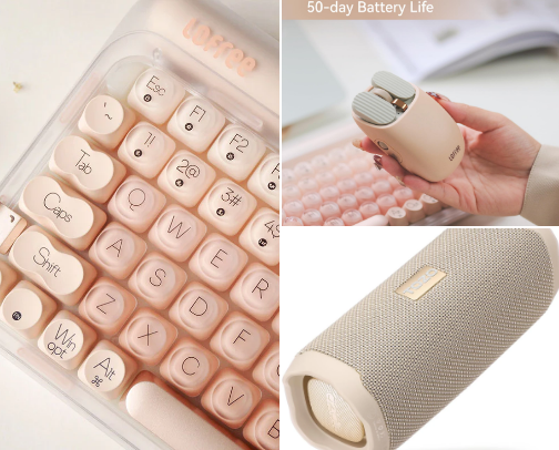 Cozy Office Aesthetic cover photo collage