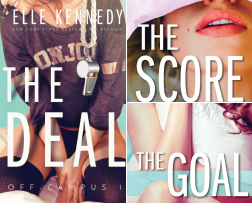 Tik Tok Made Me Read It Hockey Romance Edition cover photo collage