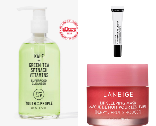 Glow up for the summer..beauty essentials.. cover photo collage