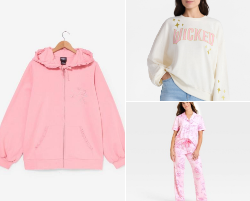 Wicked merch must haves! cover photo collage