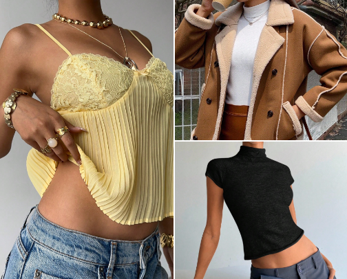 Classy Tops From Shein cover photo collage