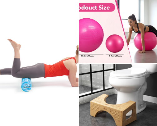 PELVIC FLOOR WELLNESS MUST-HAVES 🌞 cover photo collage