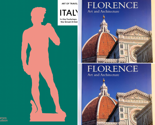 Download - Italy: In the Footsteps of the Great Artists (The Art of Travel, 1) guide cover photo collage