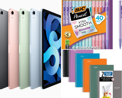college student must haves! cover photo collage