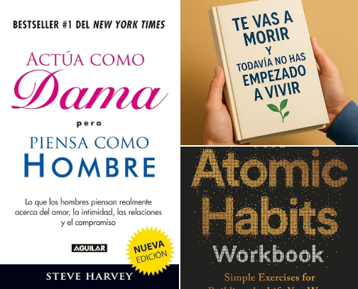 Empowered Women Reads: Self Help Books That Changed My Life cover photo collage