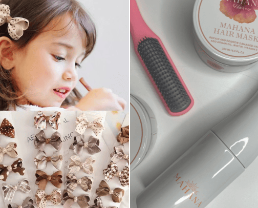 Hair Must Haves cover photo collage