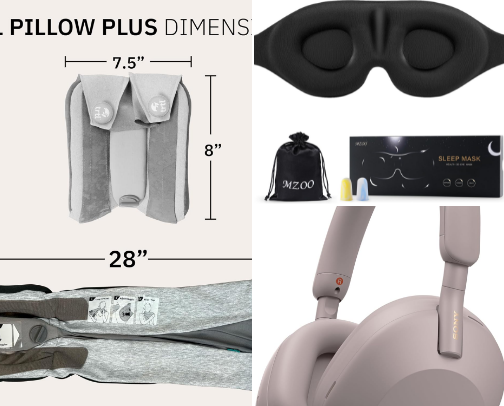 Carry-On Travel Essentials I Always Pack for Stress-Free Flights cover photo collage