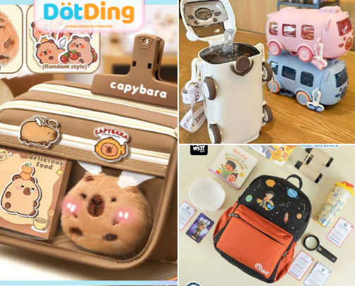 Cute & Practical Kids Accessories cover photo collage