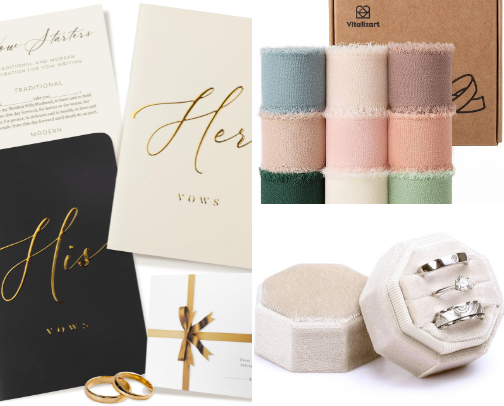 Wedding Flat Lays! cover photo collage