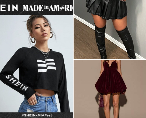 Shein the store that have everything u want cover photo collage