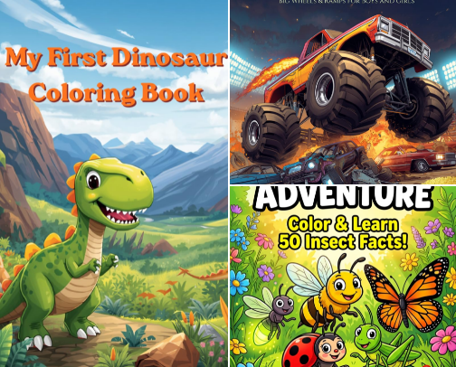 Books by Mazu & Co. cover photo collage