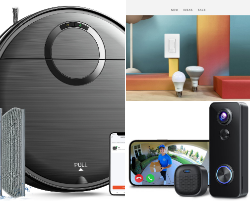 Best Smart Home Tech Finds (Mostly Wayfair) cover photo collage