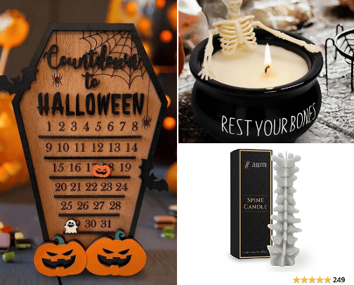 Halloween Decor cover photo collage