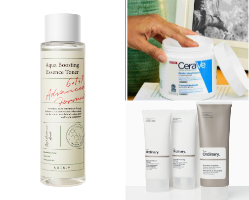 Skin Care Products cover photo collage