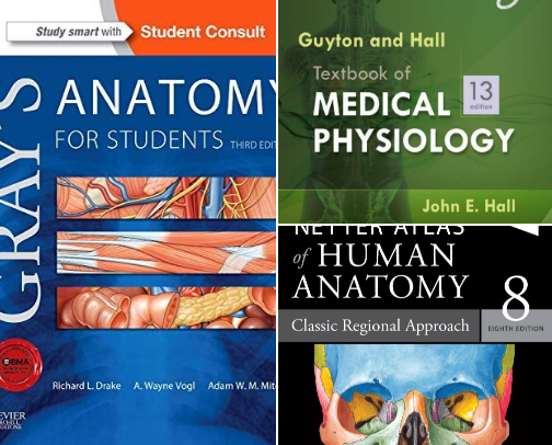 The Med Student's Bookshelf cover photo collage
