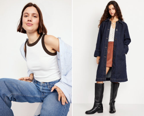wardrobe wishlist: Old Navy 🧵 cover photo collage