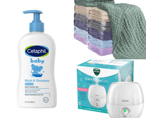 Mom approved baby must haves cover photo collage