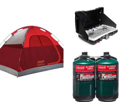 Camping Like a Pro cover photo collage