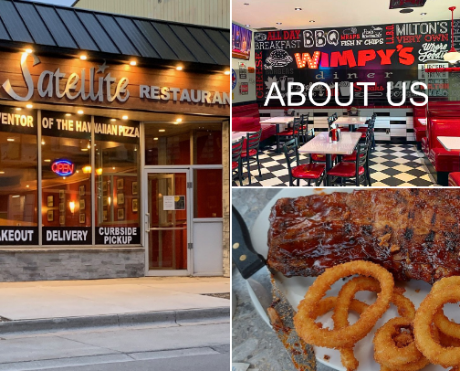 Chatham Kent City Restaurants cover photo collage