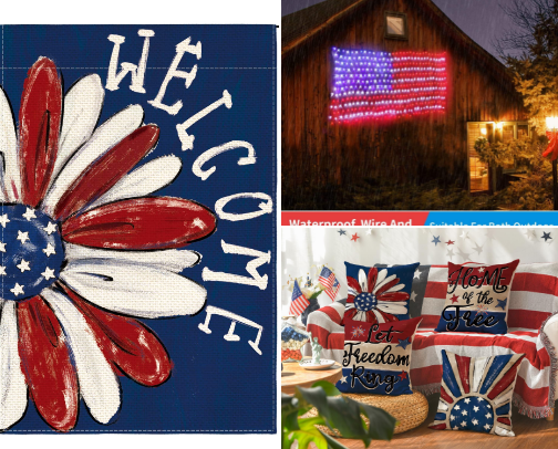 Celebrate America cover photo collage