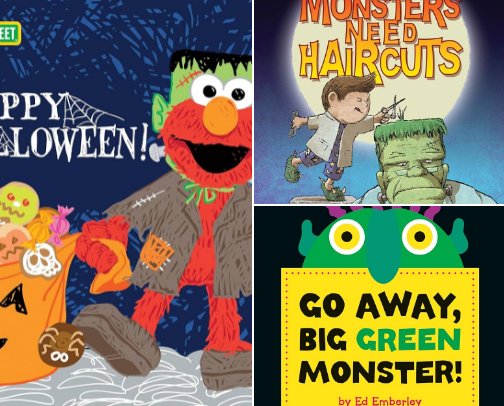 Boo-tiful Bedtime Stack: Halloween Books That Never Get Old cover photo collage