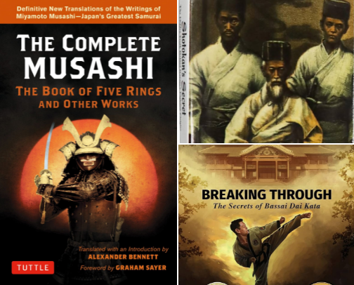 Books that Shaped My Martial Arts Journey cover photo collage