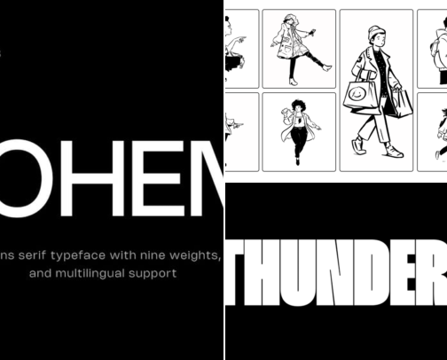Design Resources for Creators: Fonts, Illustrations & 2D Animation cover photo collage