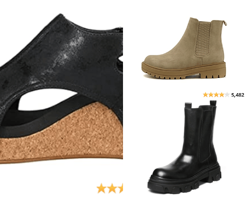 Ladies Shoes And Accessories cover photo collage