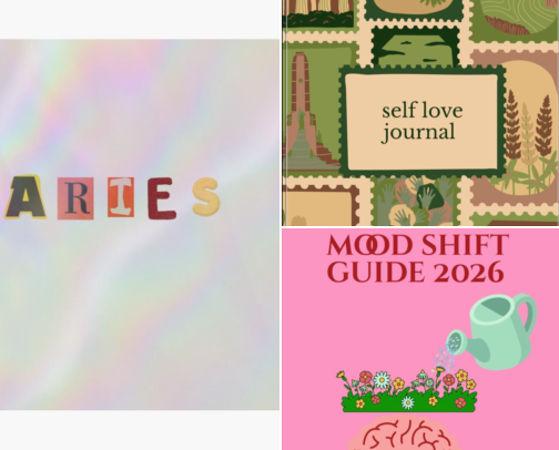 mind body & soul alignment offerings ❤️‍🔥 cover photo collage