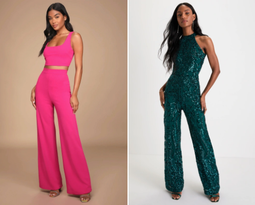 “Effortless style, all in one – Discover the perfect JUMPSUIT for every occasion!” cover photo collage