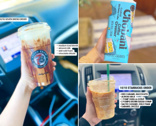 the best coffee + drink orders and recipes cover photo collage