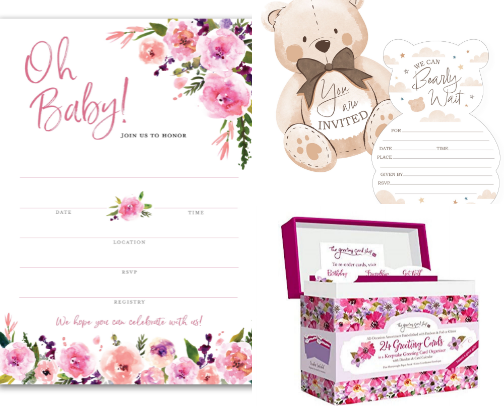 Cute & Practical Baby Stationery Keepsakes cover photo collage