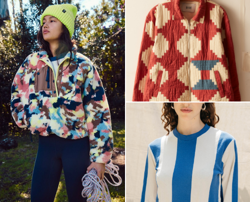 Fall Clothes for Hip Pattern and Color lovers cover photo collage