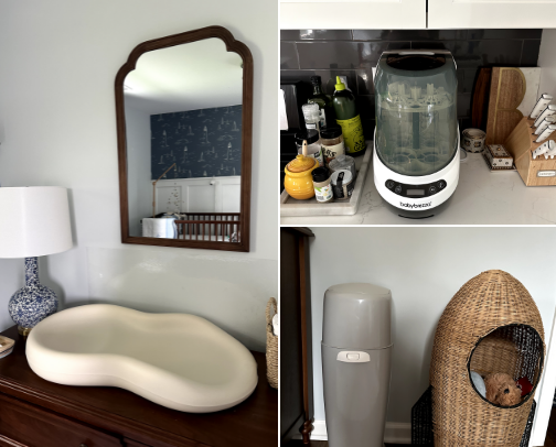 Must-have items for your first baby cover photo collage