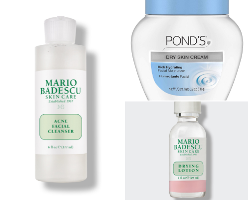 Basic skin care for sensitive skin cover photo collage