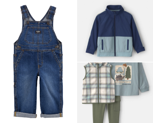 Boy Toddler 'fits (and not the bad kind) cover photo collage