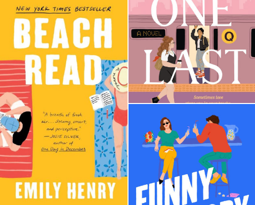 chick-lit, meet-cutes, & self-discovery cover photo collage