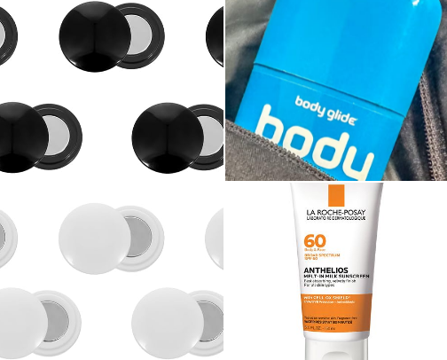 Race day must-haves!! cover photo collage