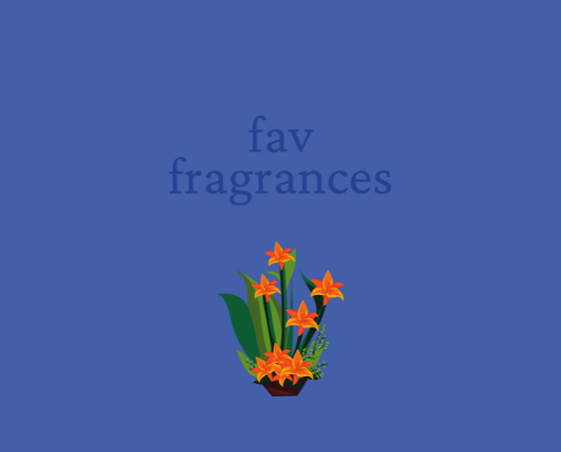 fav fragrances cover photo collage