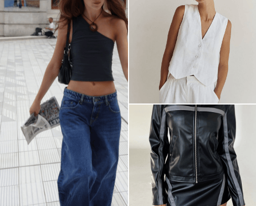 Clothing wishlist cover photo collage