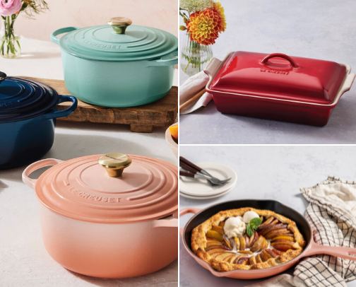 Le Creuset Luxe: My Favorite Kitchen Goals You Can Shop & Slay With” cover photo collage