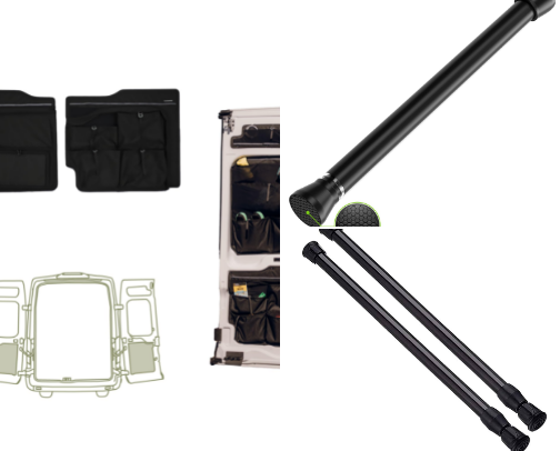 Van Organization & Storage cover photo collage