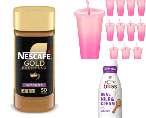 Coffee morning boost! cover photo collage