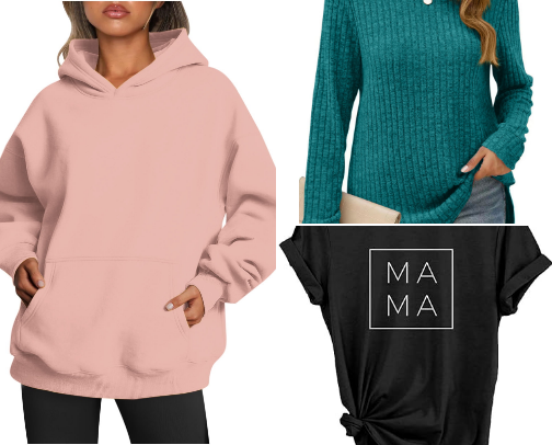 Cute women’s clothing cover photo collage