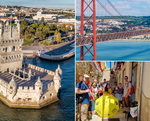 Lisbon, Portugal - A Place You'll Love! cover photo collage